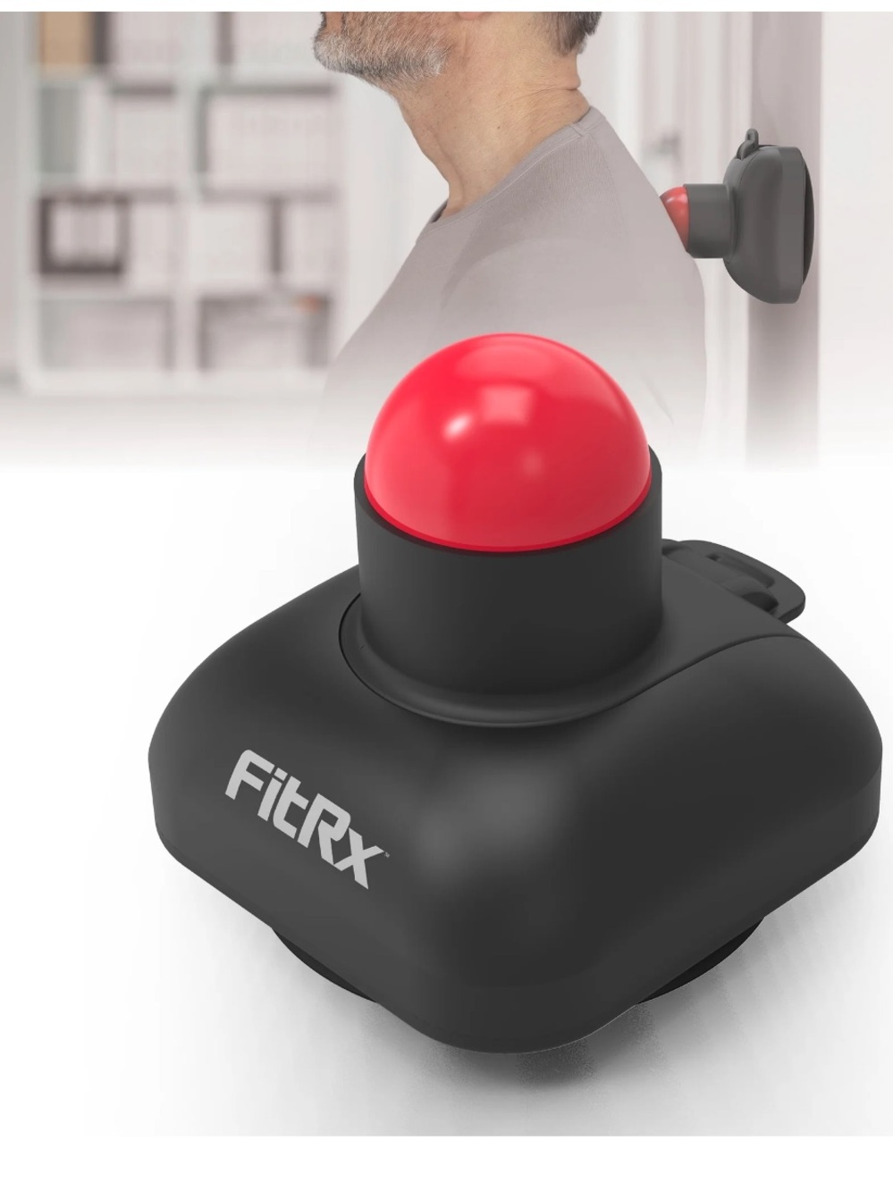 Mountable Massage Ball - Targeted Relief Of Back & Shoulders